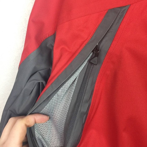 • GO LITE • Men’s Red Waterproof Jacket Sz L - Picture 4 of 6